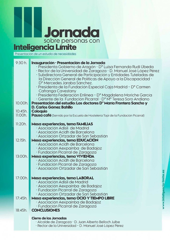 inteligencia limite Zaragoza